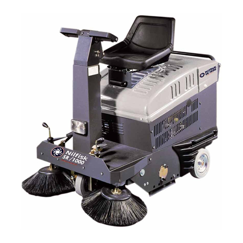 Nilfisk-Advance SR 1000 B Operator's manual