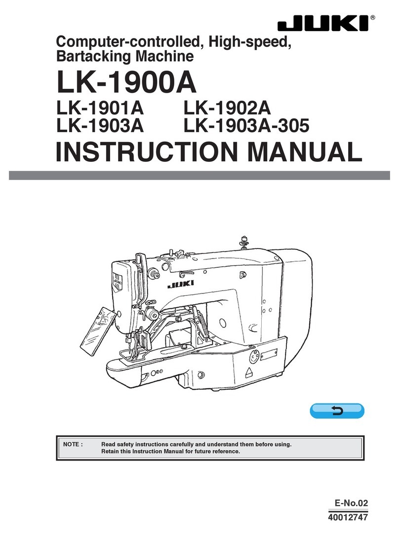 JUKI LK-1900A User manual JUKI LK-1900A User manual