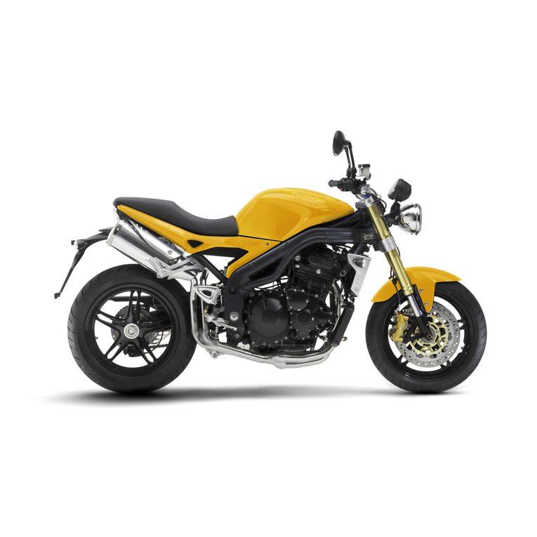 Triumph Speed Triple User manual Triumph Speed Triple User manual