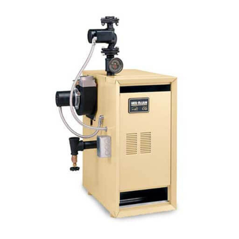 Weil-McLain GOLD CGa Installation and maintenance instructions