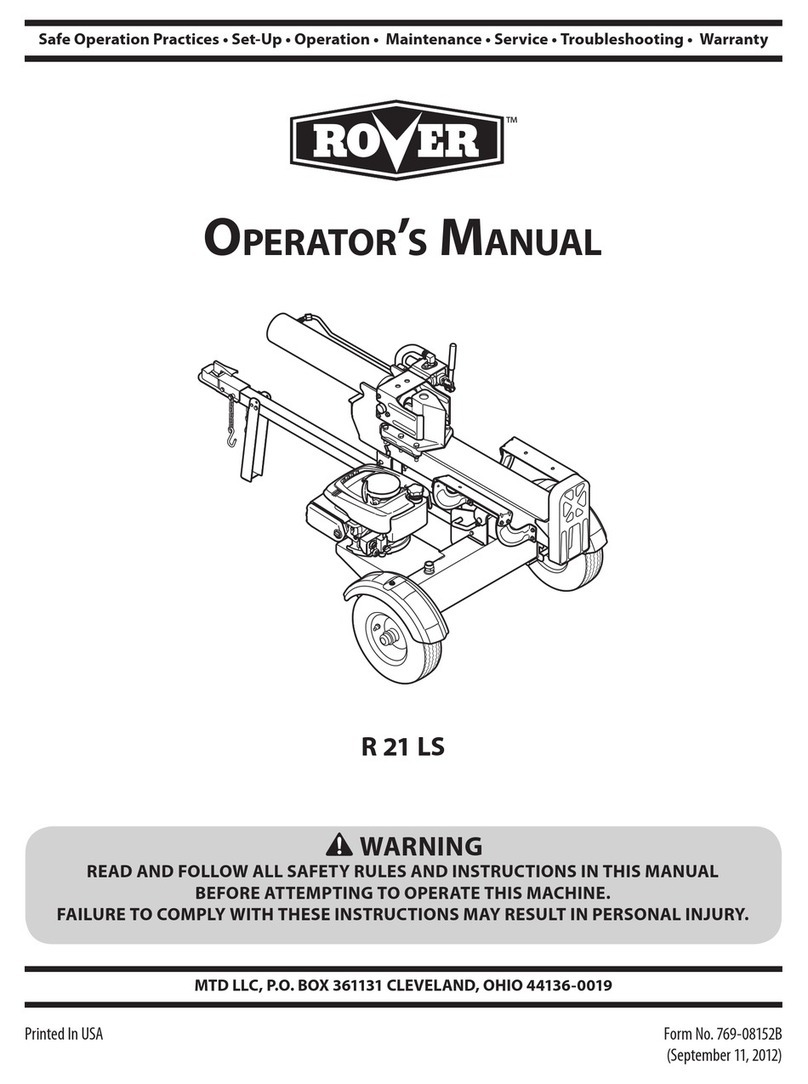 Rover R 21 LS Operator's manual