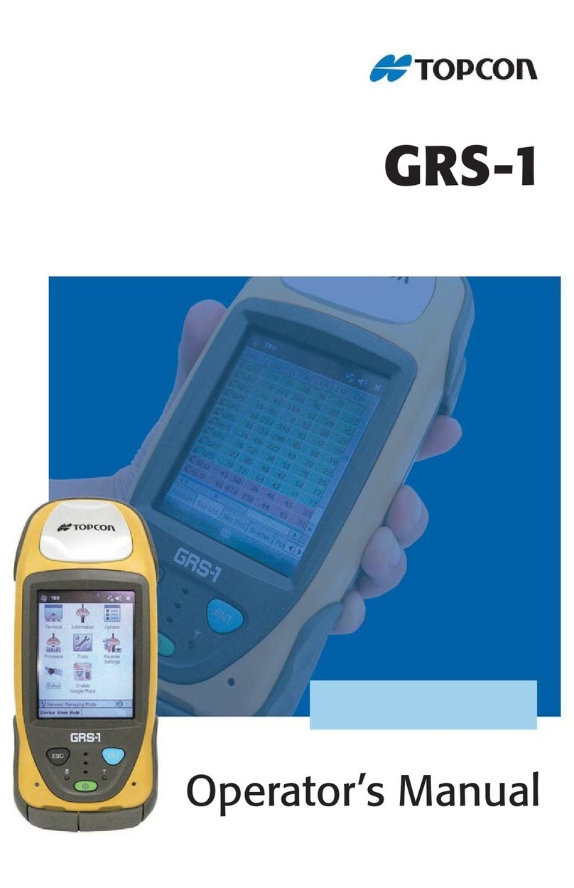 Topcon GRS-1 Operator's manual