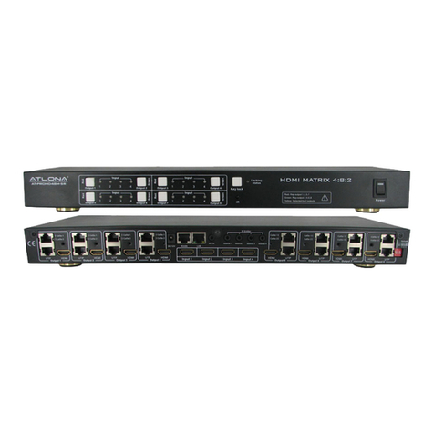 Atlona AT-PROHD48M-SR User manual