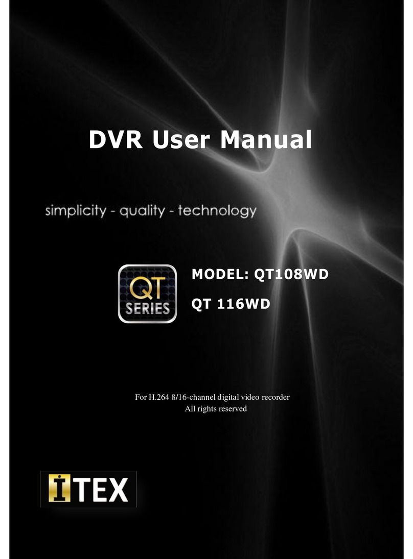 itex QT108WD user manual