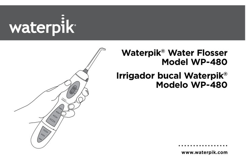 Waterpik Technologies WP-480 manual