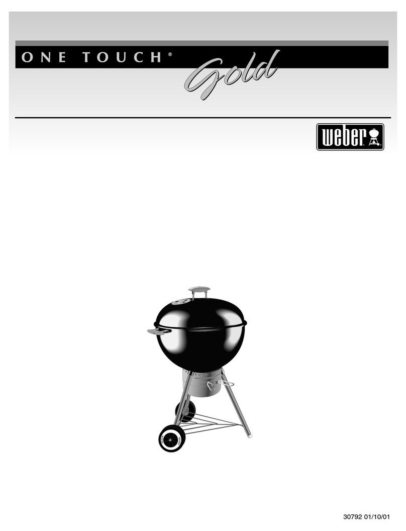 Weber One Touch Gold User manual