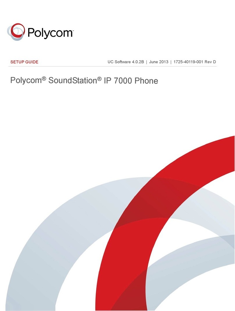 Polycom SoundStation IP 7000 User manual