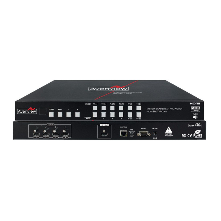 Avenview HDM-SPLITPRO-4A user guide