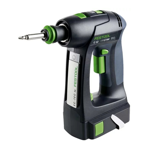 Festool C 12 Li User manual
