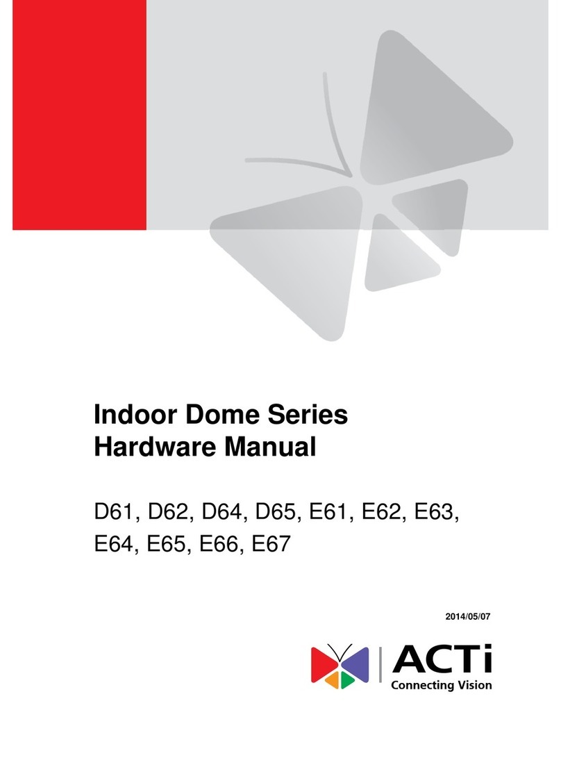 ACTi D61 User manual