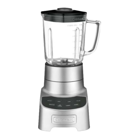 Cuisinart CB-1400 Series INSTRUCTION AND RECIPE BOOKLET