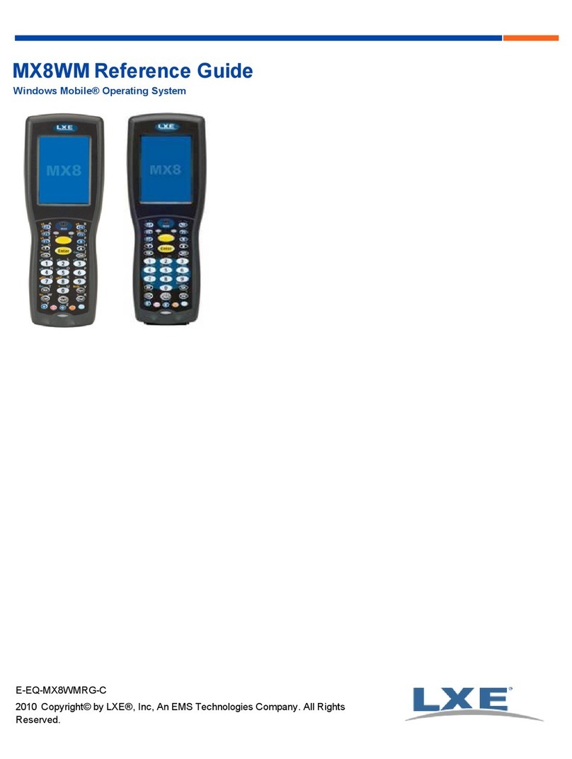 LXE MX8WM User manual
