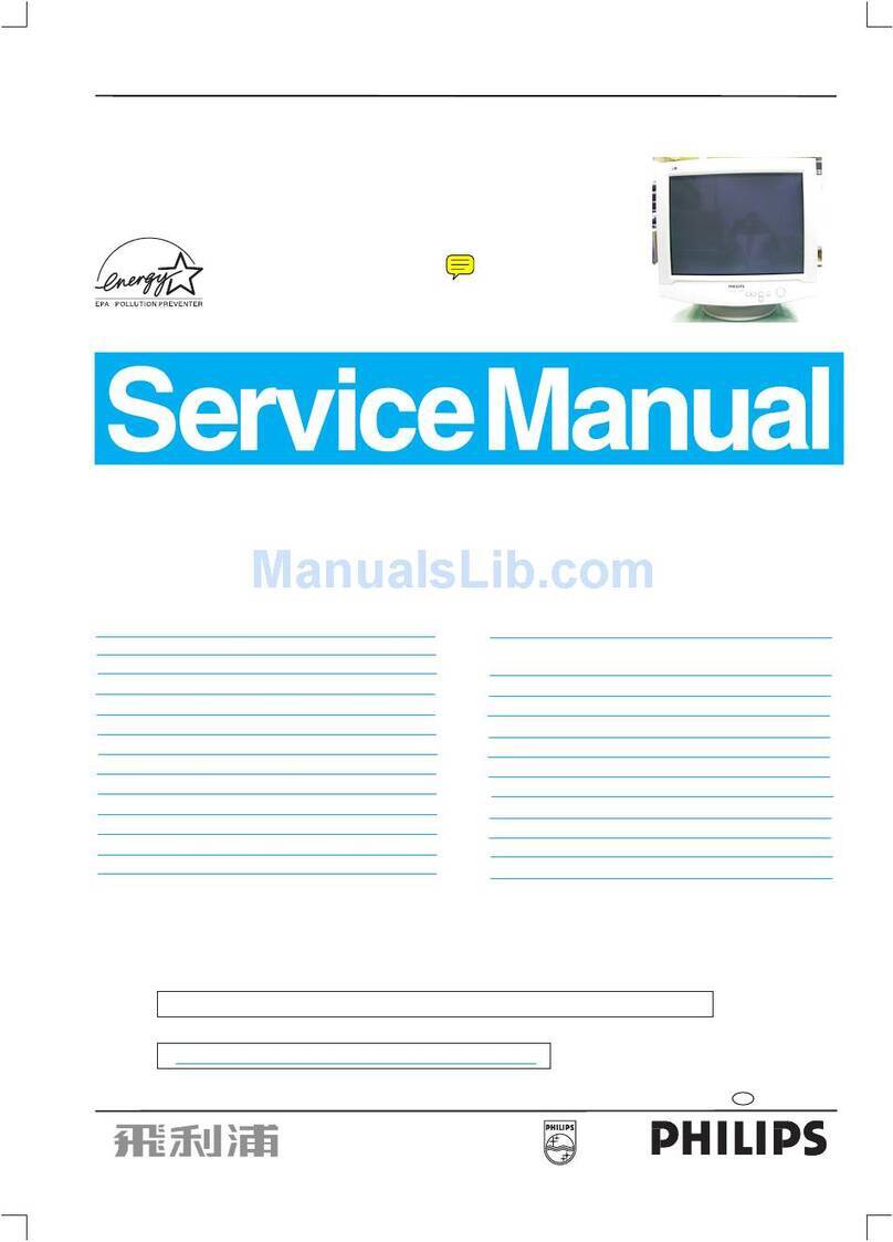 Philips 107S2 CM2300 User manual