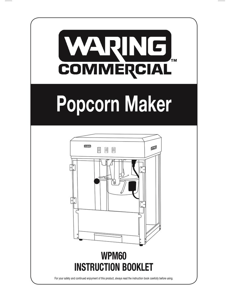 Waring WPM60 User manual