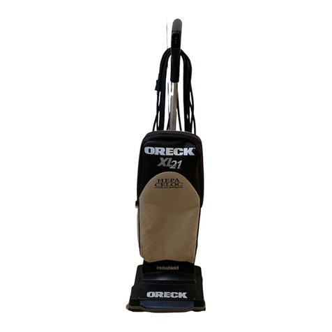 Oreck XL21-600ECC Guide