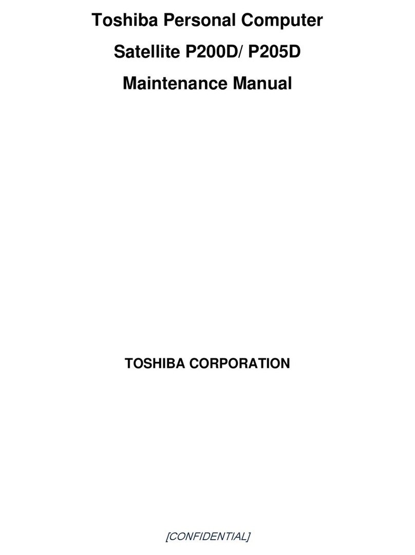 Toshiba P205D User manual