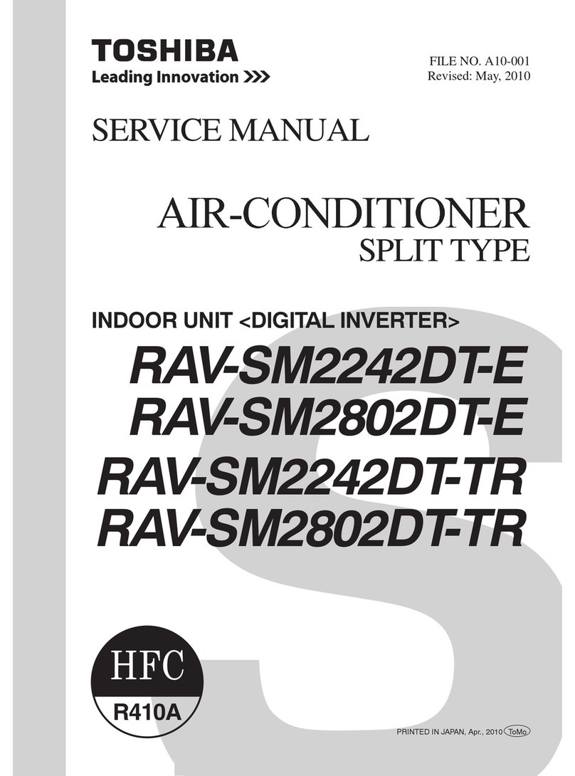 Toshiba RAV-SM2242DT-E User manual