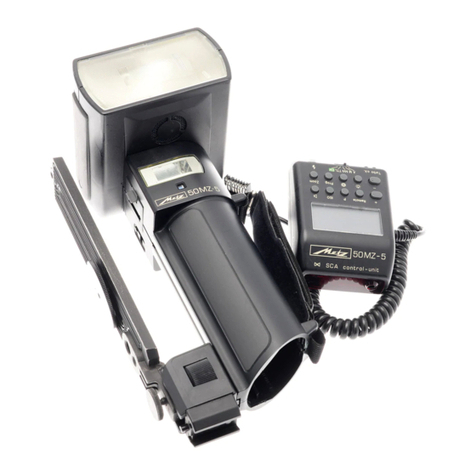 Metz Mecablitz 50 MZ-5 User manual Metz Mecablitz 50 MZ-5 User manual