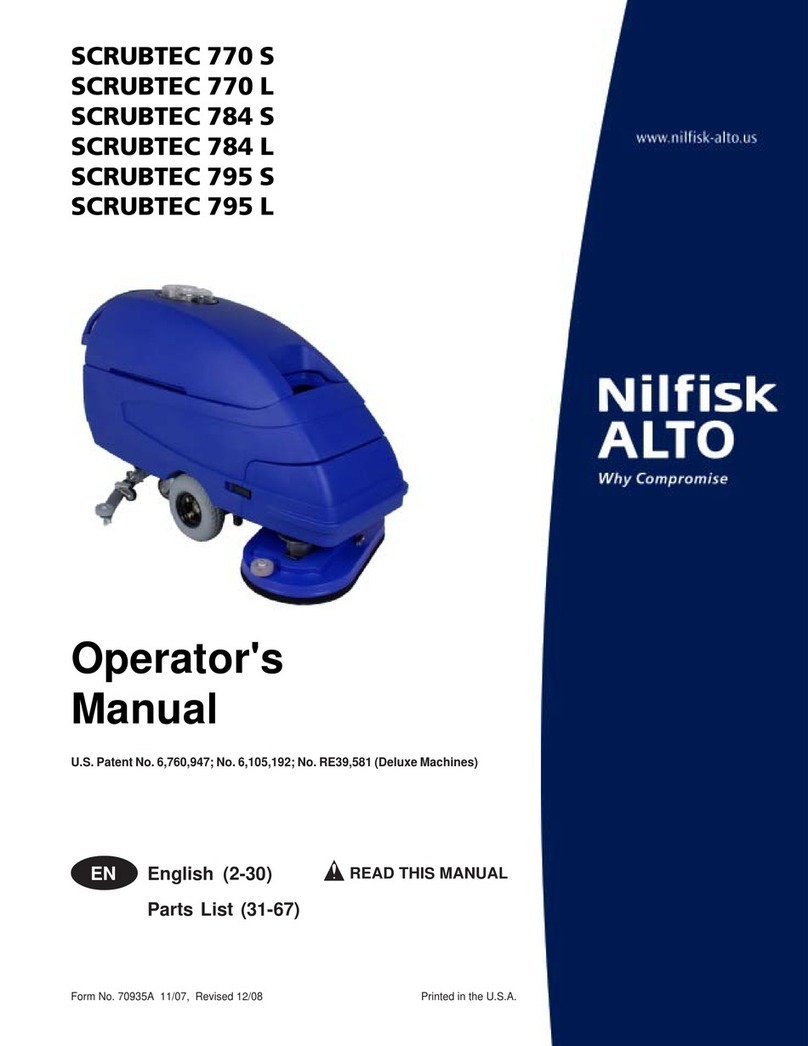 Nilfisk-ALTO Scrubtec 770 L Operator's manual