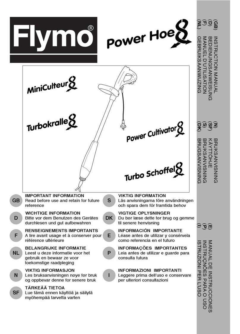Flymo Power Hoe instruction manual