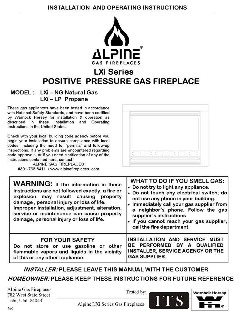 Alpine LXi - NG Installation and operating instructions