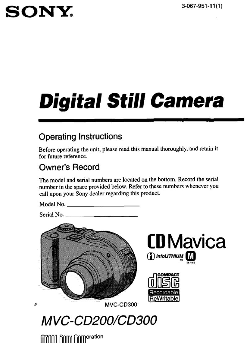 Sony MVC-CDZOO/CD300 User manual