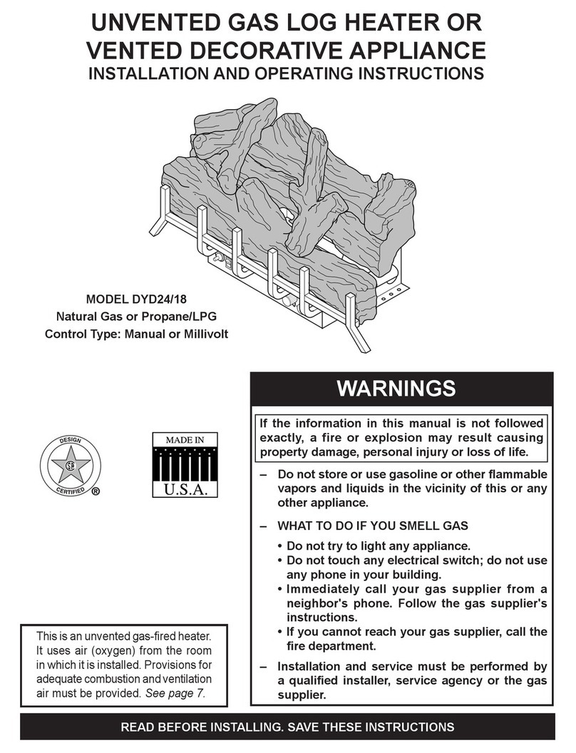 MHS Boilers DYD24/18 Installation and operating instructions