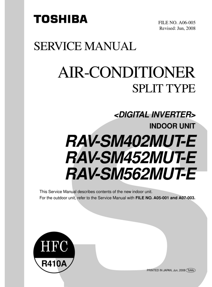 Toshiba RAV-SM402MUT-E User manual