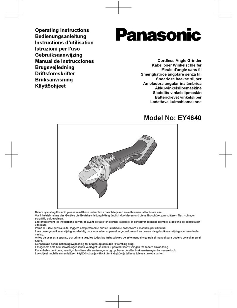 Panasonic EY4640 User manual