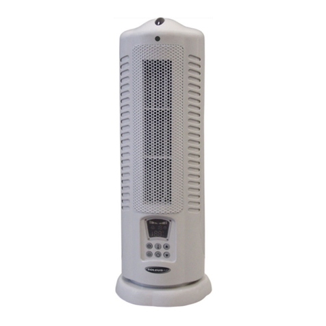 Soleus Air HC6-15R-01 operating instructions