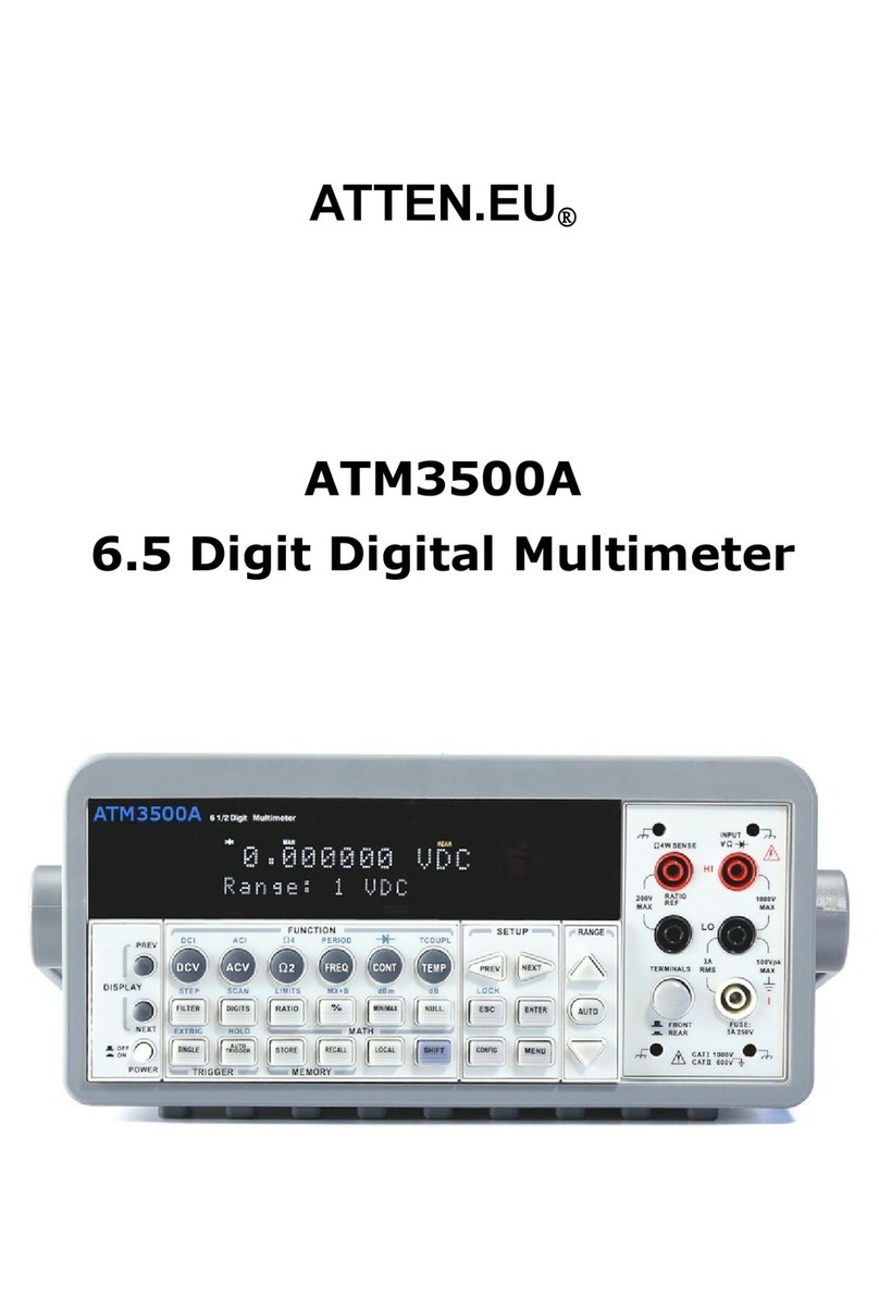 Atten ATM3500A user manual