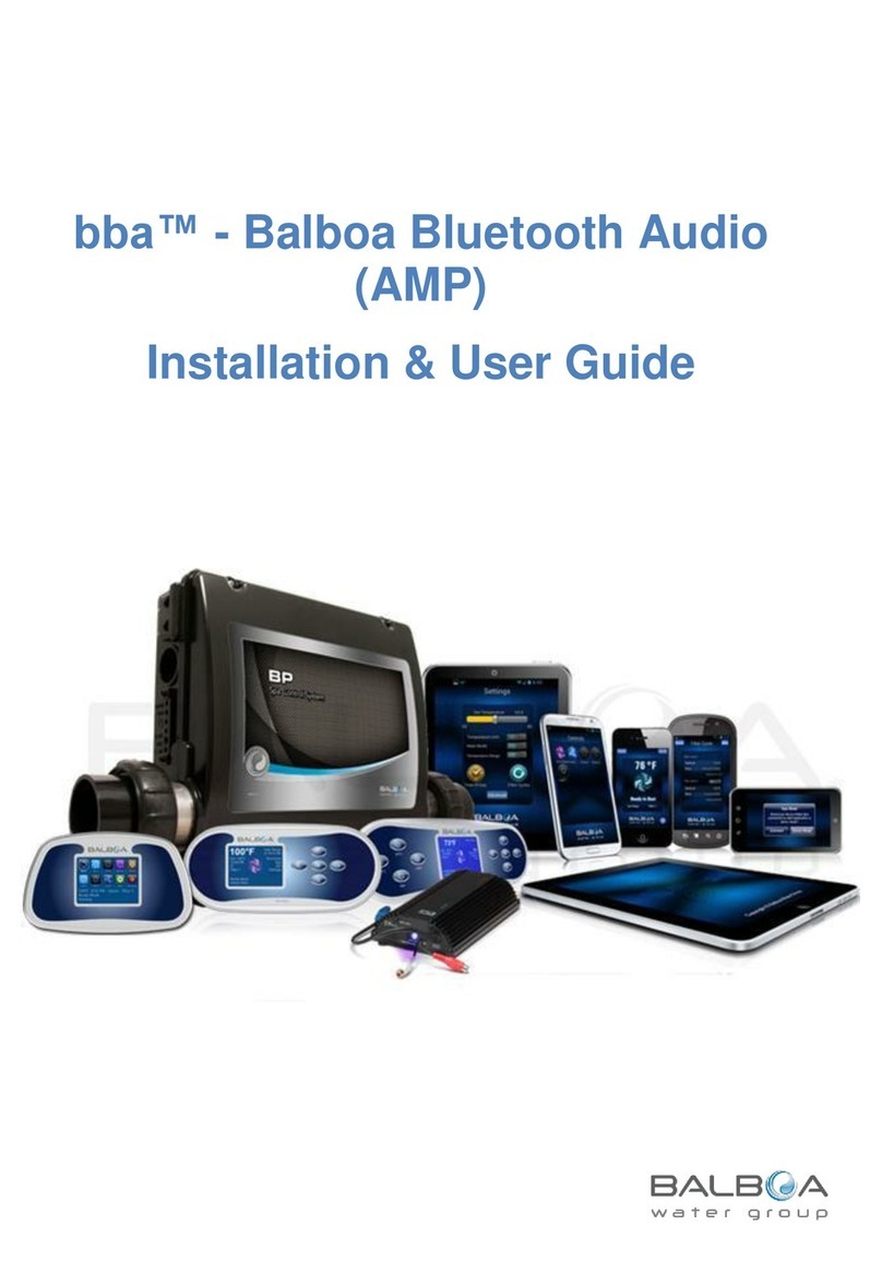 Balboa bba Installation & user guide