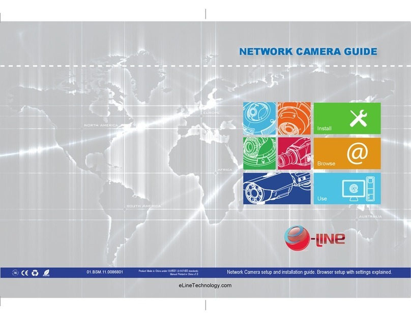 e-Line Technology Network dome camera User manual