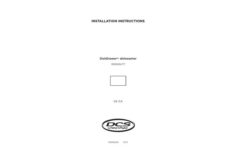 DCS DD24SUT7 User manual