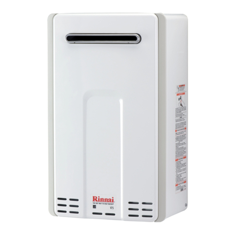 Rinnai V75i Installation and operation manual