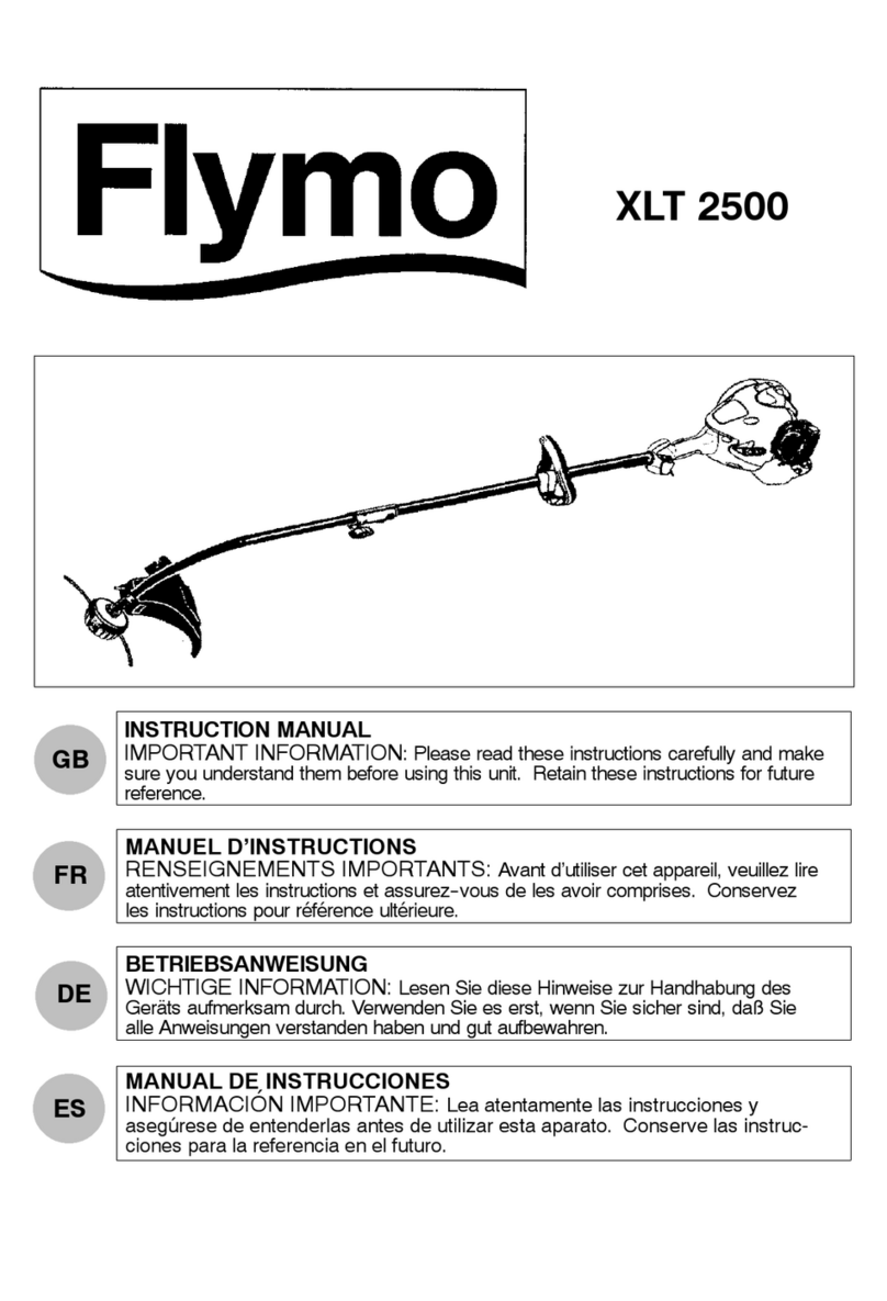 Flymo XLT 2500 User manual