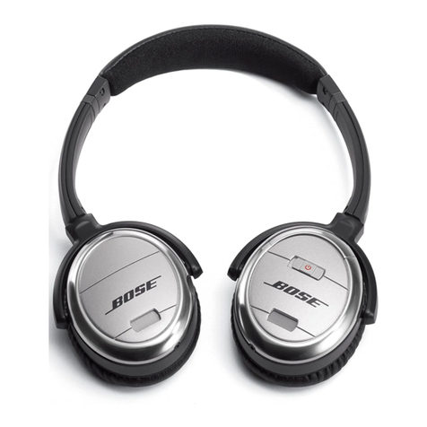 Bose QuietComfort 3 owner's guide