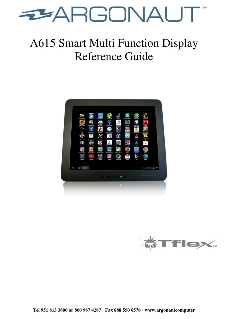 Argonaut A615 SMFD User manual