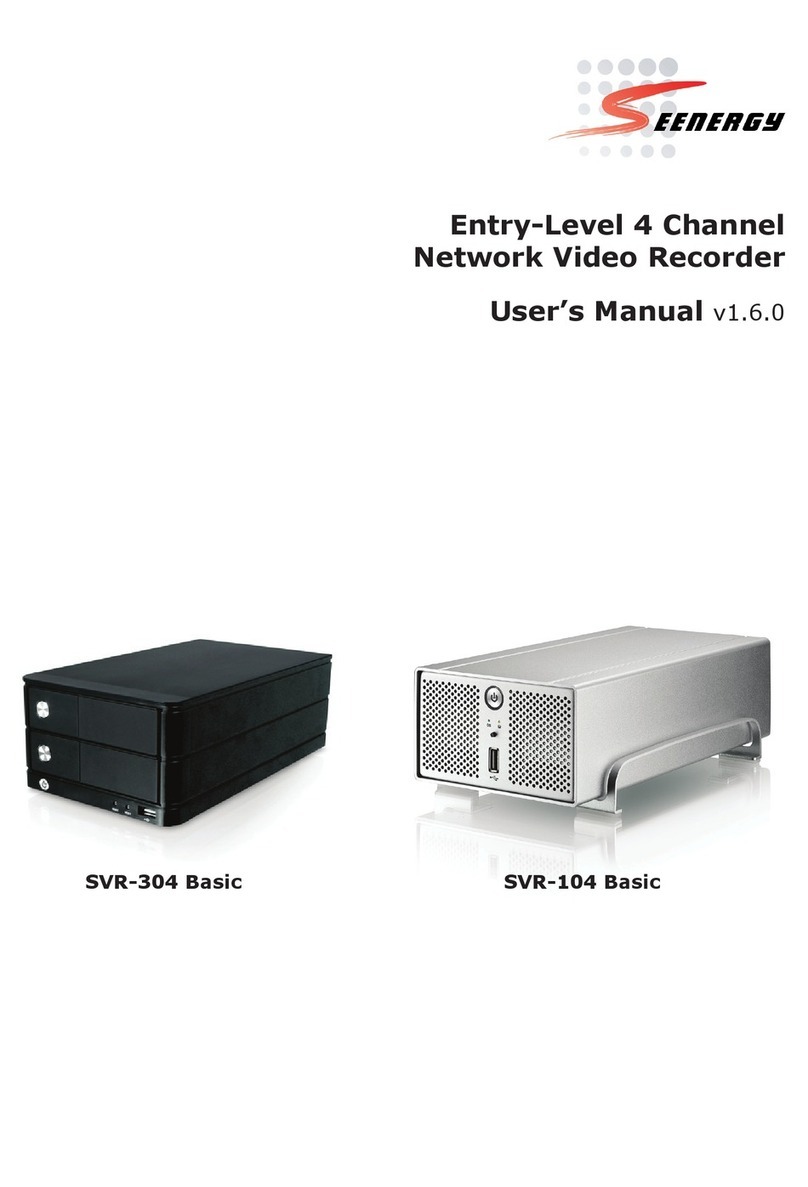 Seenergy SVR-304 Basic user manual