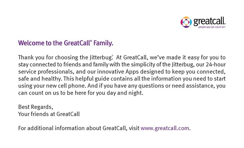 GreatCall Jitterbug manual