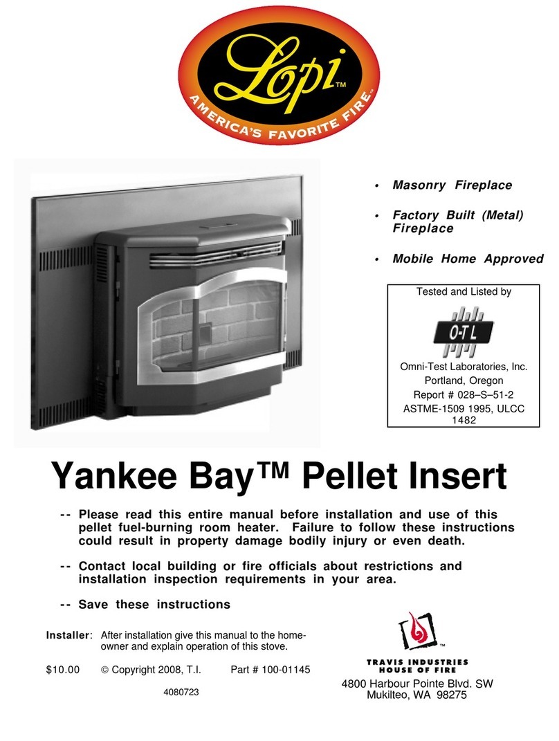 Lopi Yankee Bay instruction manual