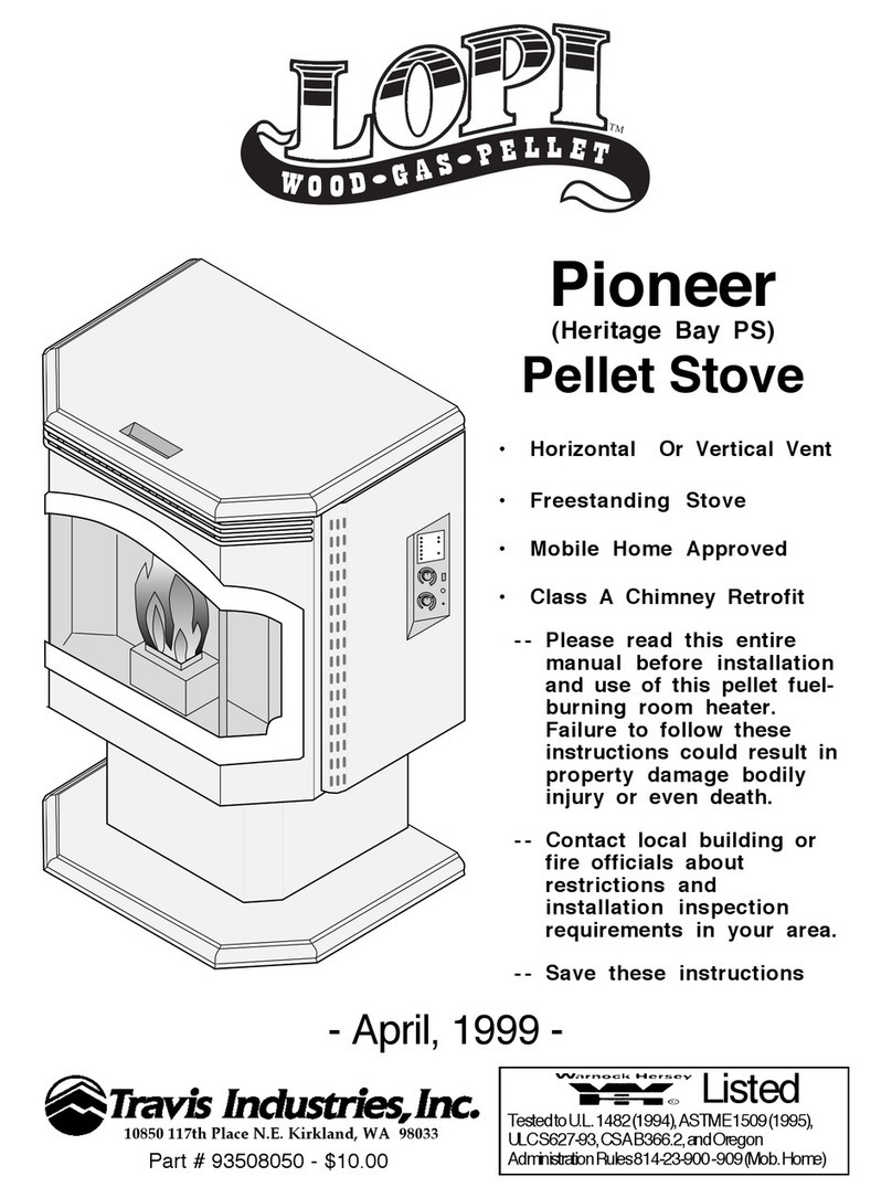 Lopi Pioneer User instructions