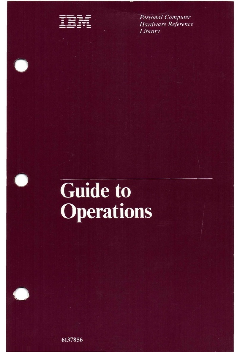 IBM Personal Computer User manual
