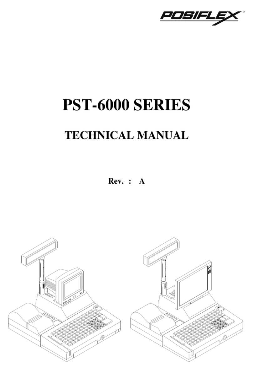POSIFLEX PST-6000 SERIES Technical manual POSIFLEX PST-6000 SERIES Technical manual
