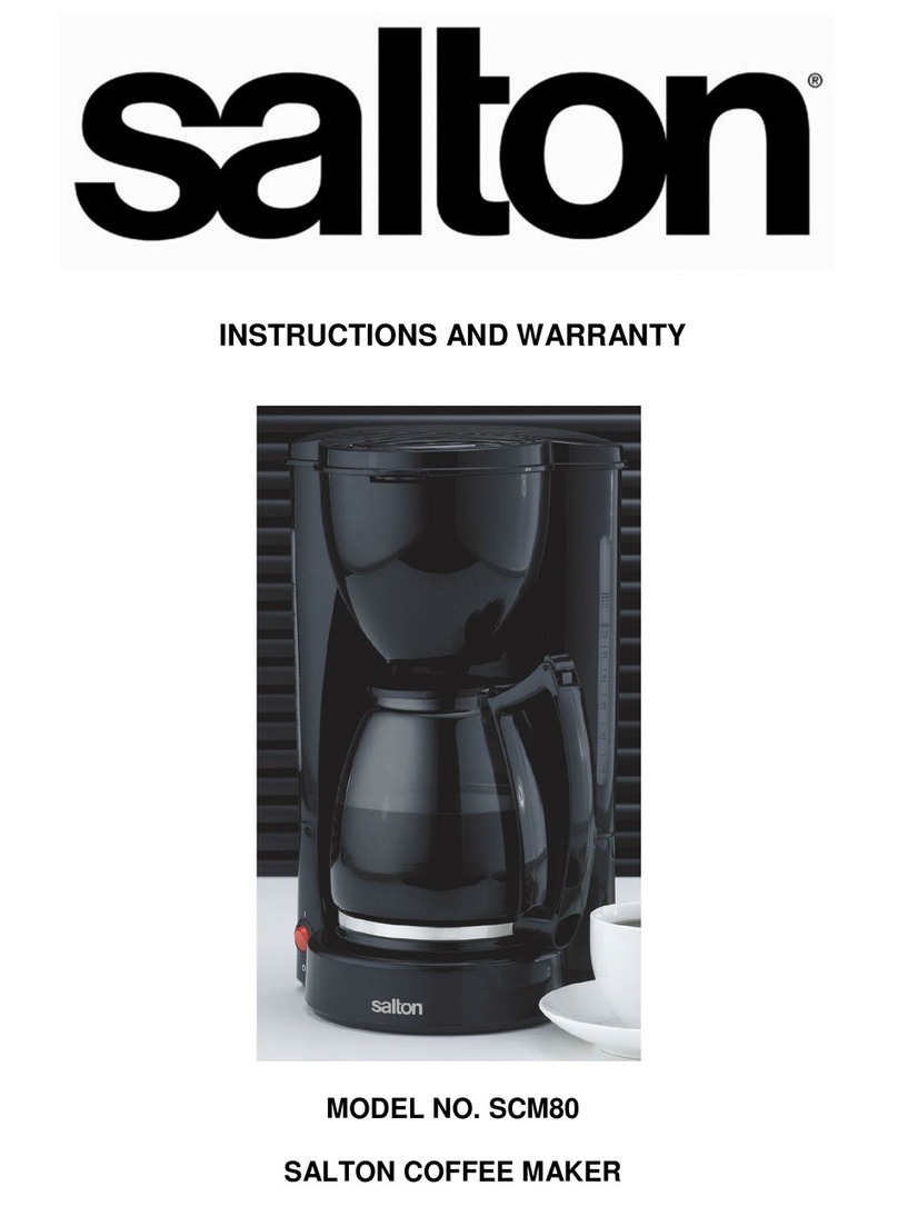 Salton SCM80 Installation guide