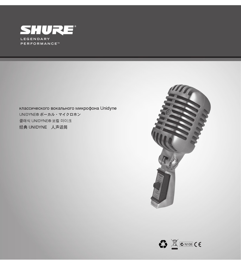 Shure 55SH quick guide