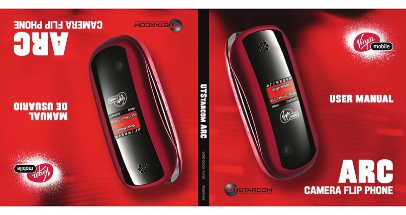 Virgin ARC Camera Flip Phone user manual