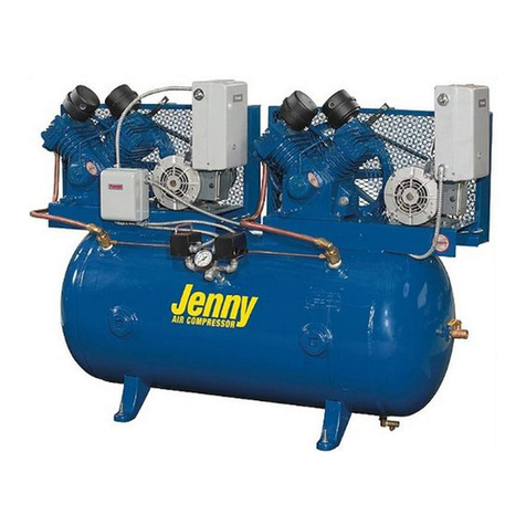 Jenny Reciprocating Air Compressors Operation and maintenance manual