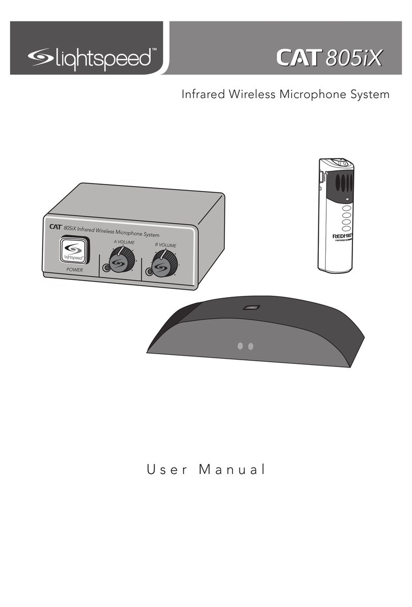 LightSpeed Technologies CAT805iX user guide