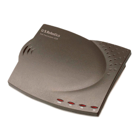 US Robotics 56K SERIAL CONTROLLER FAXMODEM Quick installation guide